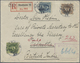 Br Schweden: 1907 Mail To SVEN HEDIN At Indian Viceroy's Camp: Registered Double-rate Cover From Stockh - Ongebruikt