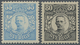 ** Schweden: 1918, VÄRNAMO ISSUE, 55ö. Light Blue An 80ö. Black, Fresh Colours And Well Perforated, Unm - Neufs