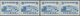 ** Schweden: 1941, Royal Castle 5 Kr In Horizontal Pairs, One Stamp Each Vertical Cut, (Mi € 800, -). - Neufs
