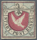 (*) Schweiz - Basel: 1845 "Basler Taube" 2½ Rp. Schwarz/blau/karmin Von Der 2. Auflage, UNGEBRAUCHT Ohne - 1843-1852 Federale & Kantonnale Postzegels