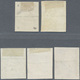 (*) Schweiz: 1854-62 Strubel: Vier Ungebrauchte Werte Vom Letzten Berner Druck (2 Rp., 15 Rp., 20 Rp. Un - Neufs