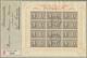 Br Schweiz: 1943 '100 Jahre Schweiz. Briefmarken'-Luxusblatt Auf R-Brief Von Lausanne (4.VII.43) Nach S - Neufs