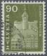 O Schweiz: 1960, 90 Rp. Munot Zu Schaffhausen Mit Doppelprägung, Sauber Gestempelt. Mi. 1.100,- €. - Neufs