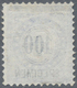 (*) Schweiz - Portomarken: 1881, 100 C Ultramarin/blau Mit Rahmentype II (oberes Rechtes Rad Unten Ausge - Taxe