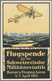 Br Schweiz - Halbamtliche Flugmarken: 1913: 50 C Aarau-Olten, Tadellos Auf Flugpostkarte. Luxusbeleg. A - Gebruikt