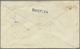 Br Sowjetunion: 1936, 50 Kop North Pole On Blued Paper On Letter To Great Britain. - Brieven En Documenten