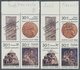 ** Sowjetunion: 1990, "ARMENIJA '90" Block Of Four, Mint Never Hinged, 20+10 K With Inverted Overprint - Lettres & Documents