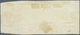 Brfst Spanien: 1855, 2 R Brown-violet Block Of Eight On Piece, Cancelled With Bar Handstamp And Besides Re - Gebruikt