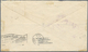 Br Spanien: 1930, 10pts. Brown, Horiz. Pair On Zeppelin Cover "SEVILLA 17 MAY 30" To Cuba, Red Spanish - Gebruikt