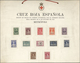 Spanien: 1926, Red Cross (Royal Family And Airmails), Large Sized (39:54,5cm) Presentation Tablet To - Oblitérés