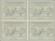 GA Spanien - Ganzsachen: Design "Rome" 1906 International Reply Coupon As Block Of Four 30 C. Espagne. - 1850-1931