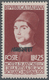 ** Triest - Zone A: 1953, 25l. Antonello, Showing Variety "triple Overprint", Unmounted Mint, Signed An - Neufs