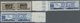** Triest - Zone A - Paketmarken: 1949/1954, 1l. To 1000l., Set Of 15 Stamps (incl. 1000l. In Both Perf - Postal And Consigned Parcels