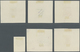 (*) Tschechoslowakei: 1936/1937. Lot Of 10 Epreuves D'artiste For The Complete Definitives Landscapes Se - Covers & Documents