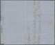 Br Türkei: 1864, Folded Envelope Bearing 20 Para Yellow Pair, 3rd Print Surface Coloured Thick Paper (m - Brieven En Documenten