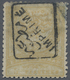 O Türkei: 1891, 5 Pia. Ocher "IMPRIME" Overprinted, Top Right Corner Cancelled, Fresh Color, Fine And - Brieven En Documenten