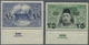 * Türkei: 1915, Overprints 10 Pia. On 100 Pia. And 25 Pia. On 200 Pia., Two Lower Marginal Copies With - Brieven En Documenten