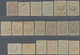 * Türkei: 1916, Five Pointed Star For Tax Orphans Set Of 25 Values Including Mi.368 And 372, Mint Hing - Lettres & Documents