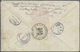 Br Türkei: 1918, Registered Letter With Decorative Franking From PERA Via Stamboul To Königsberg With R - Lettres & Documents