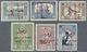 **/* Türkei: 1923, Izmir Fair Complete Set Of Six Values Mint Never Hinged With Original Gum (20 Para Hin - Brieven En Documenten