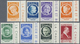 ** Türkei: 1935, Woman's Rights Congress Complete Set Of 15 Values, Right Margin Imprints, Mint Never H - Brieven En Documenten