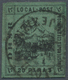 O Türkei - Lokalausgaben: KÜSTENDJE/CONSTANTA: 1867, 20 Pa Black On Green Canceled With Clear Circel S - Autres & Non Classés