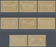 ** Türkei - Alexandrette: 1938, Syrian Airmail Stamps With Opt. 'SANDJAK D'ALEXANDRETTE' Complete Set, - Covers & Documents