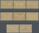 ** Türkei - Alexandrette: 1938, Syrian Airmail Stamps With Opt. 'SANDJAK D'ALEXANDRETTE' Complete Set, - Lettres & Documents