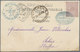 Türkei - Stempel: 1900, Postcard Bearing 20 Pa. Violet Tied By Clear Oval Barred "MAKRIKEUI" In Blue - Autres & Non Classés