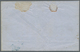 Br Türkei - Stempel: 1854, Folded Letter With Good Strike Of Small Blue Negative Seal Postmark "iyreti - Autres & Non Classés