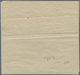 GA Türkei - Stempel: 1901, 1 Pia. Blue Postal Stationery Wrapper Tied By Barred Boxed "GALATA" To Switz - Other & Unclassified