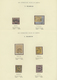 Brfst/O Türkei - Stempel: 1865-1900, Two Album Pages With Cancellations On Stamps, Including Shumnu, Tirnova - Autres & Non Classés
