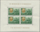 Delcampe - ** Ungarn: "In Memoriam F.D. Roosevelt", Set Of 8 Mini Sheets - Brieven En Documenten