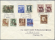 Delcampe - Br Ungarn - Besonderheiten: 1945, "Rimavska-Sobota" Blue Handstamp On "C.S.P."-overprint Stamps On R-le - Autres & Non Classés