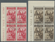 O/ Vatikan: 1935, International Jurist Congress 5 C. - 1,25 L., Complette Set With 6 Blocks Of 4, Used, - Brieven En Documenten