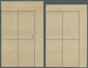 O/ Vatikan: 1935, International Jurist Congress 5 C. - 1,25 L., Complette Set With 6 Blocks Of 4, Used, - Brieven En Documenten