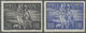 **/* Vatikan: 1948, Flugpostmarken 250 L. Schwarz Und 500 L. Ultramarin, Postfrisch Bzw. 500 L. Gummimgl. - Lettres & Documents