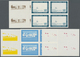 ** Vereinte Nationen - Genf: 1969. Progressive Proof (5 Phases) In Blocks Of 4 For The 30c Value Of The - Ongebruikt