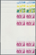 ** Vereinte Nationen - Wien: 1987. Progressive Proof (8 Phases) In Vertical Gutter Pairs Of 2 Blocks Of - Neufs