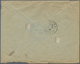 Br Zypern: 1902, Envelope Addressed To France Bearing SG 50, ½p Green And Carmine (4) Tied By Larnaca/O - Andere & Zonder Classificatie