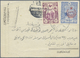 Br Zypern - Besonderheiten: 1916, Turkish Postcard Franked With 10 And 20 Pa. Sent To A Turkish P.O:W. - Andere & Zonder Classificatie
