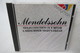 CD "Mendelssohn" Violin Concerto In E Minor - Klassik