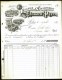 FACTURE OU LETTRE DU XIX° S. DE SALON (13)- 1899- HUILERIE SAVONNERIE PAYEN-  BELLE ILLUSTRATION- 2 USINES- 2 SCANS- - Lebensmittel