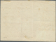 Brfst Baden - Marken Und Briefe: 1853, 3 Kr. Schwarz Auf Grün Und 6 Kr. Schwarz Auf Gelb (6 Kr. Unten Knap - Sonstige & Ohne Zuordnung