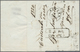 Br Baden - Marken Und Briefe: 1858, Ziffernausgabe 3 Kr. Schwarz Auf Blau, Einzelfrankatur Mit Frühdatu - Autres & Non Classés