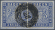 Brfst Baden - Marken Und Briefe: 1860, 3 Kr. Wappen, Briefstück Mit Zwei Einzelnen Exemplaren In Der Guten - Andere & Zonder Classificatie