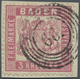 Brfst Baden - Nummernstempel: "66" JESTETTEN - Fünfring-Nummernstempel Auf Briefstück Mit 3 Kr. Mittelrosa - Sonstige & Ohne Zuordnung