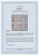 **/*/ Bayern - Marken Und Briefe: 1850, Ziffernzeichnung 1 Kr. Grauschwarz Auf Weiß, Platte 1, Allseits Vo - Autres & Non Classés