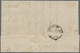 Br Bayern - Marken Und Briefe: 1853, 6 Kreuzer Braun Mit 12 Mm Linkem BOGENRAND Entwertet Mit "182" Und - Sonstige & Ohne Zuordnung