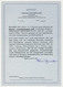 Br Bayern - Marken Und Briefe: 1862: RAUTEN-VERSUCHSSTEMPEL "325", Besonders Klar, Ideal Ausgeprägt Und - Autres & Non Classés